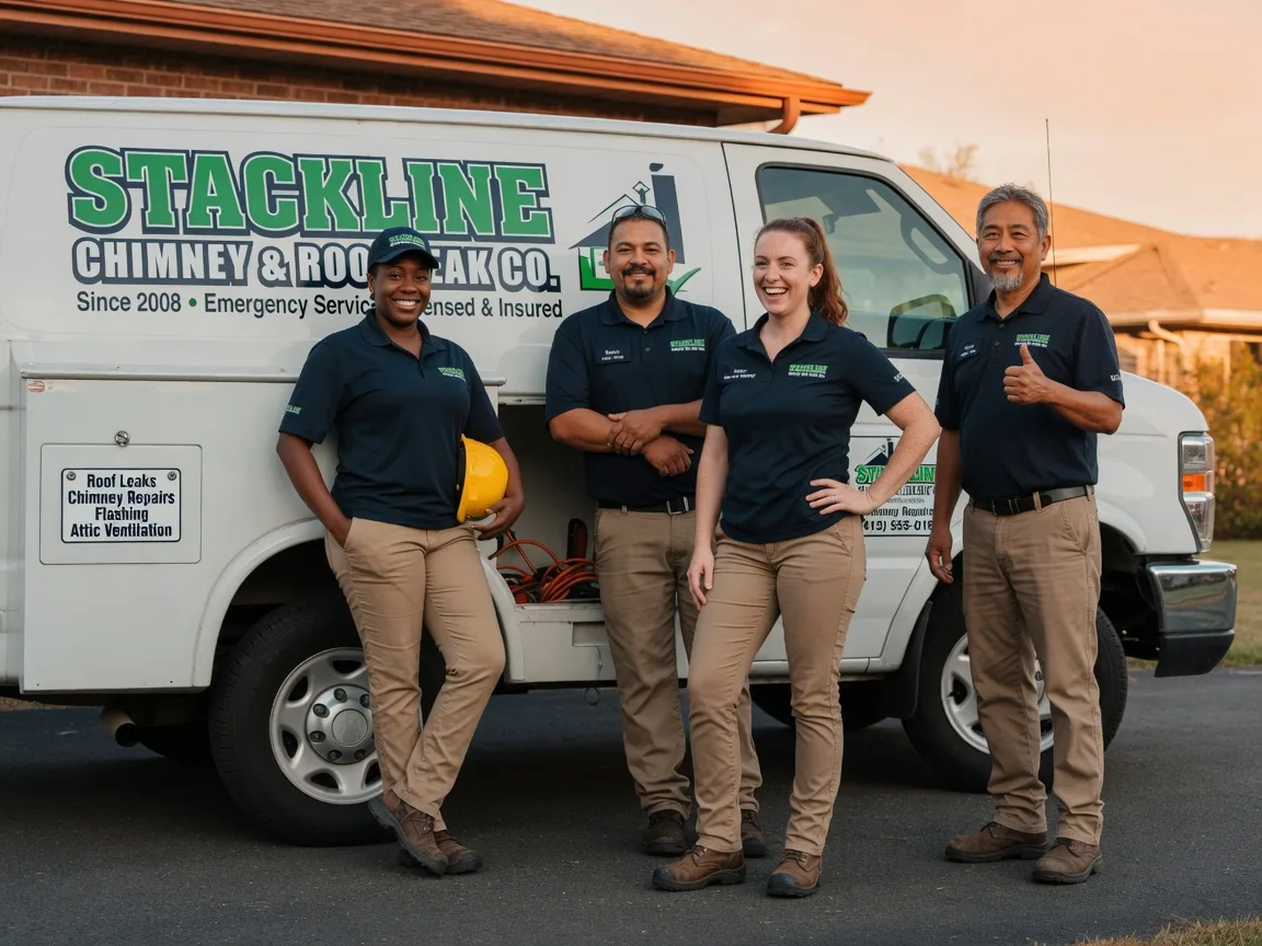 Chimney flashing repair company in Youngsville, NC